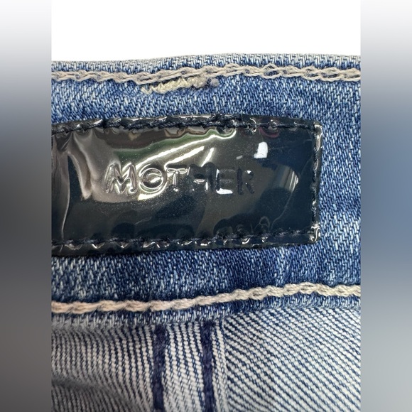MOTHER Classic Indigo Straight Leg Jeans - Picture 10 of 14